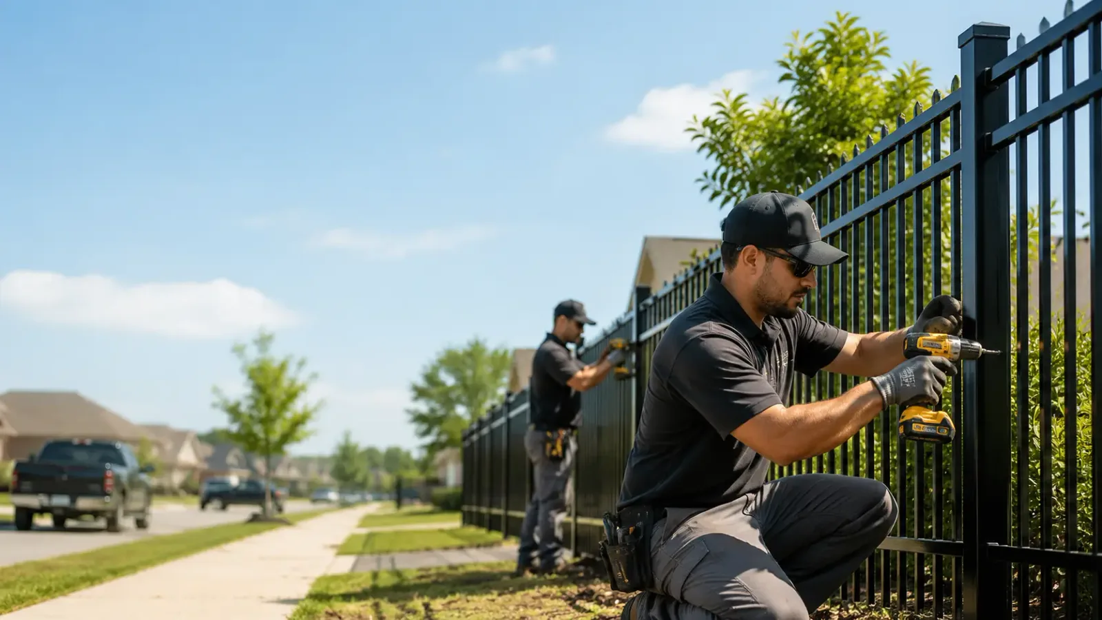Metal Fence Installation in Canton, PA